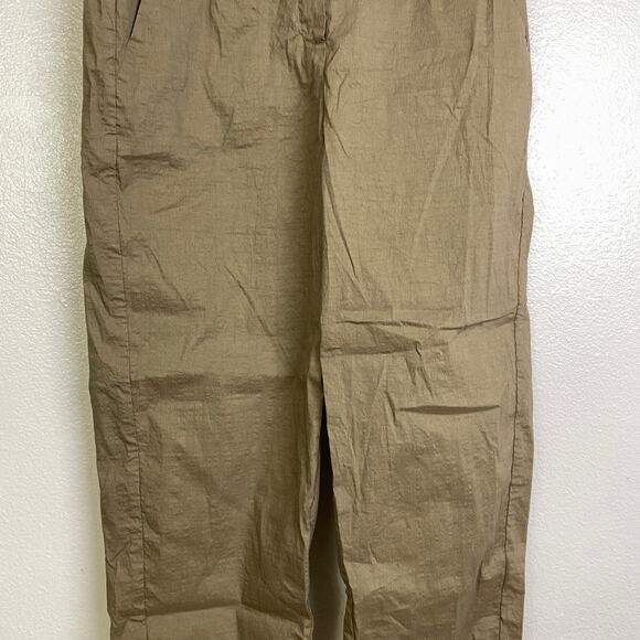 Annette Gortz Pants Womens Size 40 Tan Alexa Loose Fit Elastic German NWOT - Picture 6 of 9